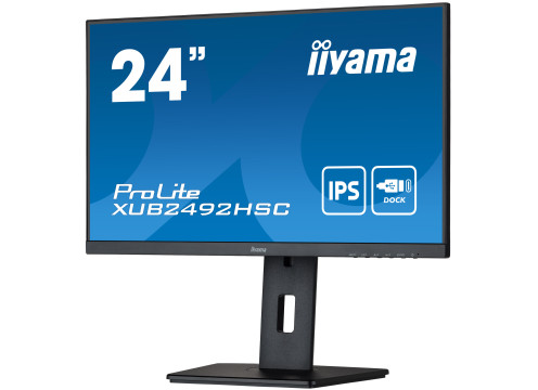 מסך מחשב IIYAMA 24" ProLite FHD 4ms (USB-C PD65W) with Speakers IPS