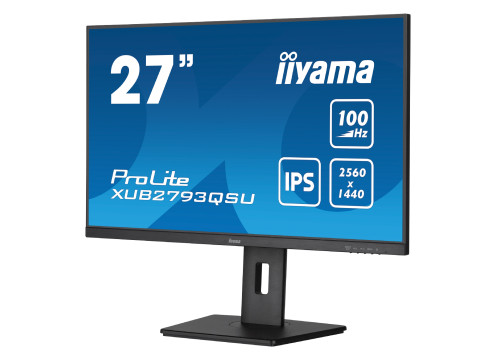 מסך מחשב IIYAMA 27" ProLite IPS WQHD 100Hz 1ms