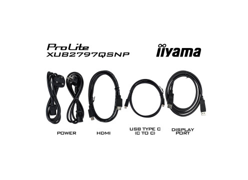 מסך מחשב IIYAMA 27" ProLite IPS WQHD 100Hz 1ms